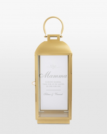 Personlige lyslykter med navn