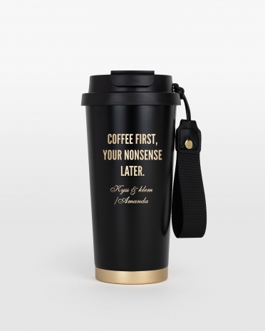 Termokopp med personlig tekst