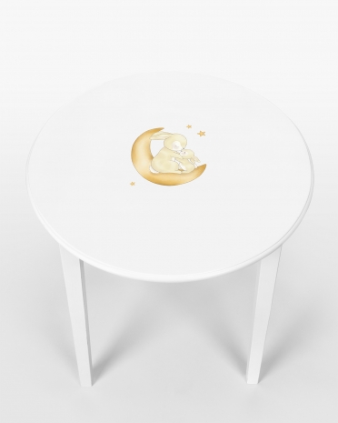 Barnebord, hvit - Bunny