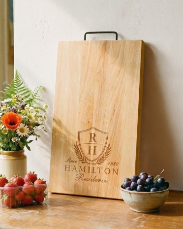 Skjærefjøl med personlig gravering