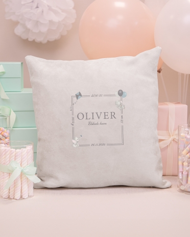 Putetrekk med navn, dåp - Elefant