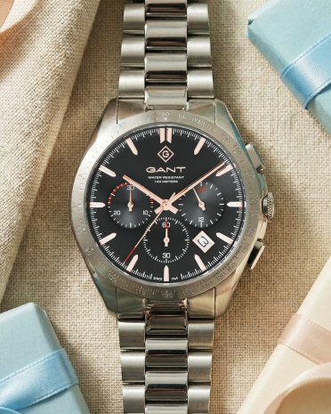 Stilren herreklokke fra Gant