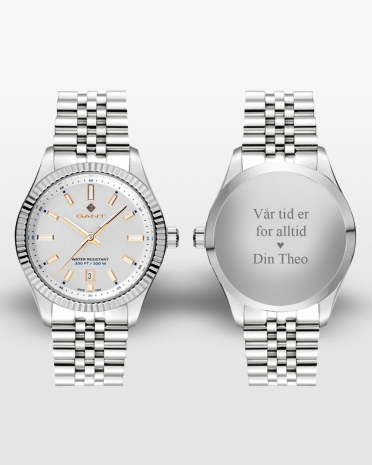 Gant klokke med gravering, Sussex Mid G171006