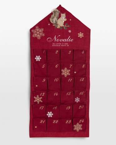 Adventskalender med navn