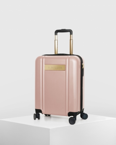 Kabinbag med navn Pink