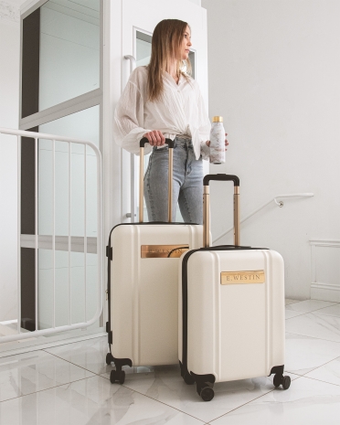 Personlige kabin- og reisebager med navn