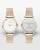 Gant klokke med gravering, Park Avenue White-Gold Mesh