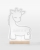 Neonlampe med sjiraffmotiv og gravering