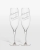 Personlig graverte champagneglass til brudeparet