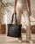 Personlig treningsbag i svart