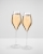 2p Gravity Champagne Glass - Mr & Mrs