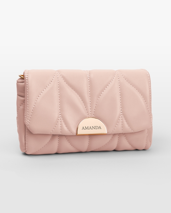 Konvolutveske med navn