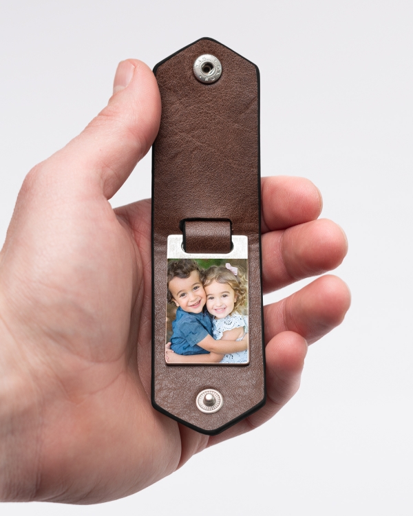 Nøkkelring med personlig bilde
