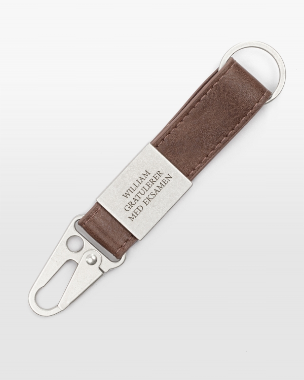 Gravert nøkkelring – perfekt konfirmasjonsgave