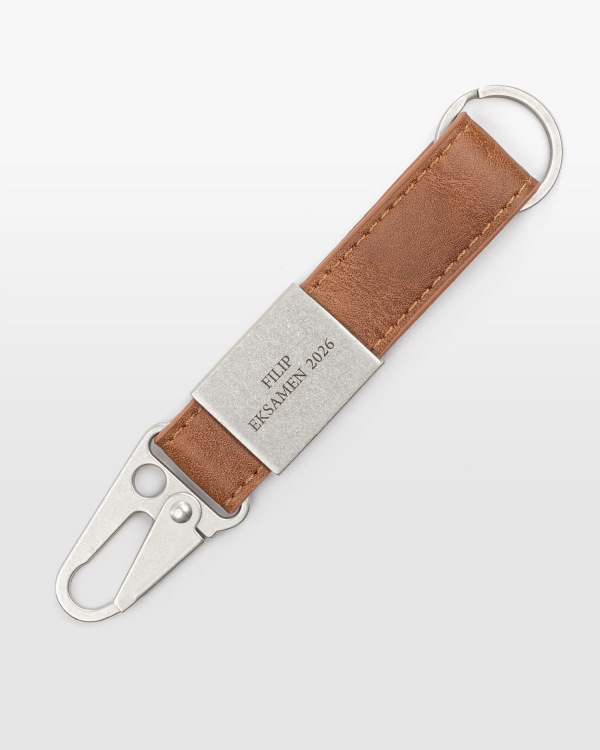 Gravert nøkkelring – perfekt konfirmasjonsgave