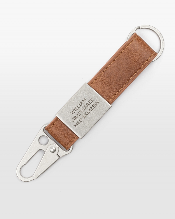 Gravert nøkkelring – perfekt konfirmasjonsgave