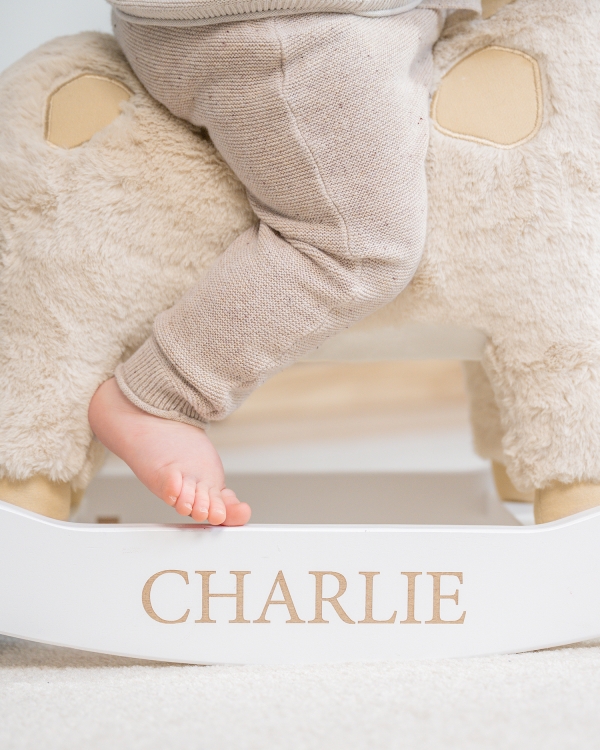 Gyngeleketøy med navn