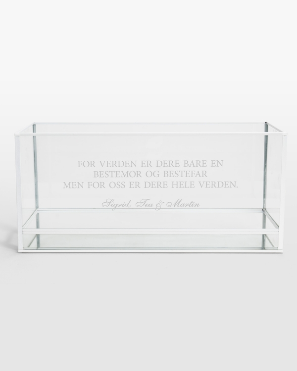 Lysboks med valgfri gravering