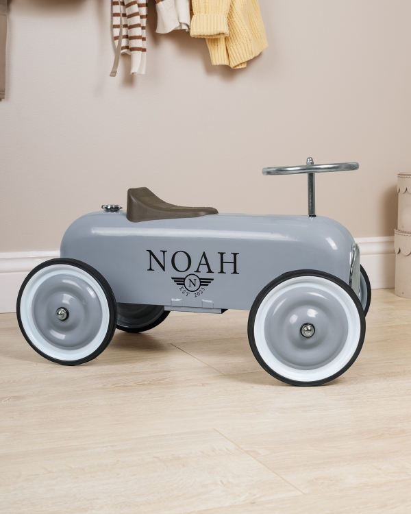 gåbil for barn med navn