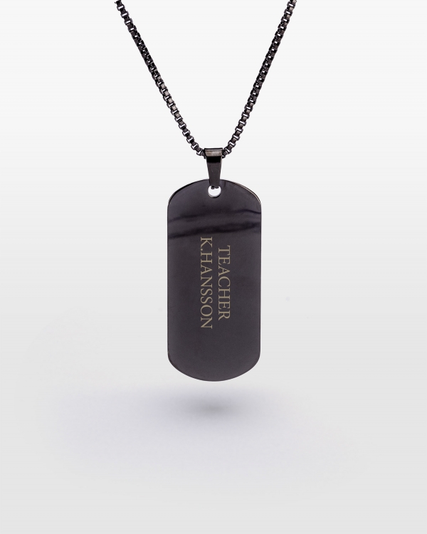 Personlig halskjede til lærer