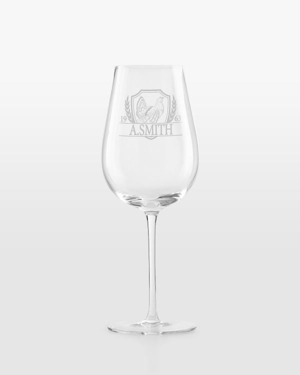 Glass med personlig gravering