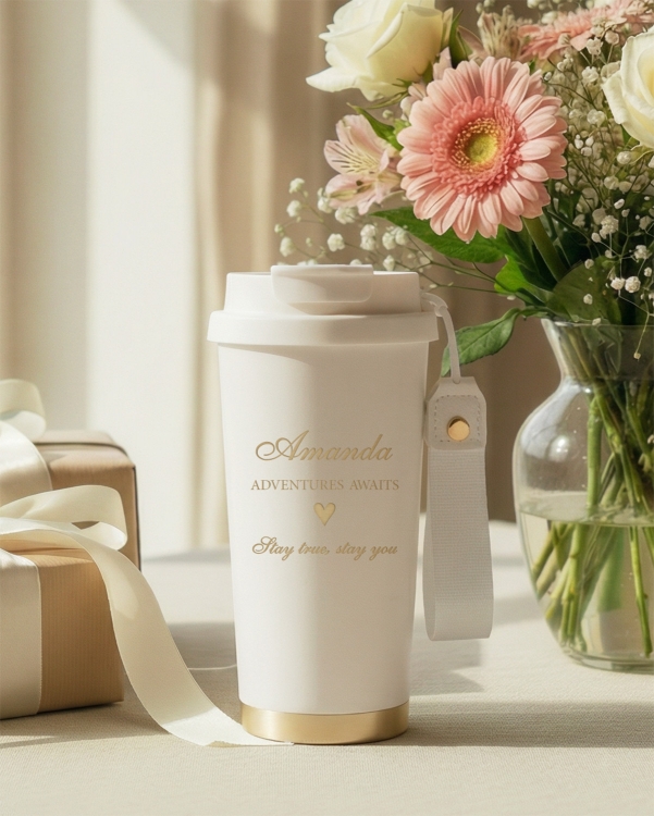 Personlig termokopp med gravering