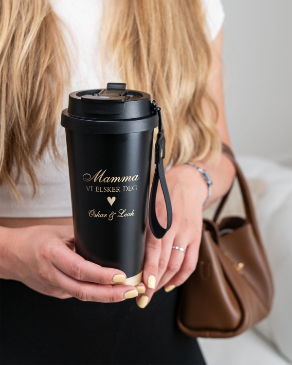 Termokopp med personlig tekst