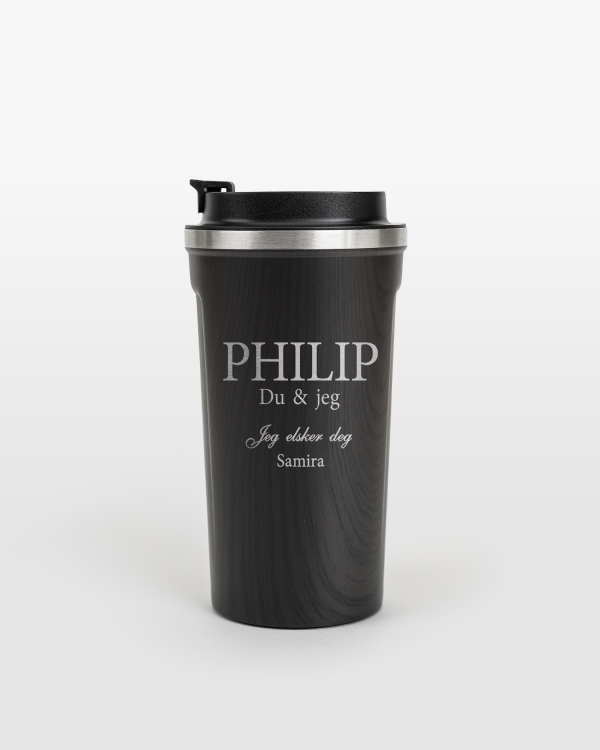 Stilren termokopp med personlig gravering