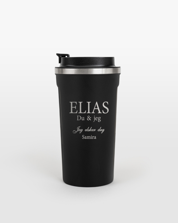 Stilren termokopp med personlig gravering