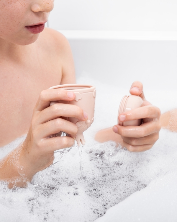 Delbare silikonbadeleker