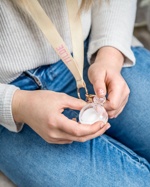 Nøkkelbånd med navn for barn