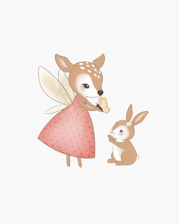 Kanin- og rådyrmotiv