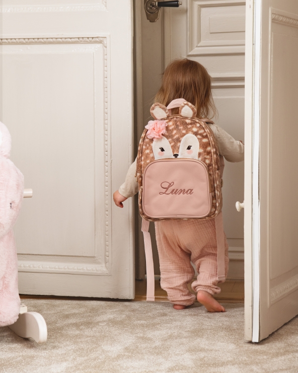 barneryggsekk med navn