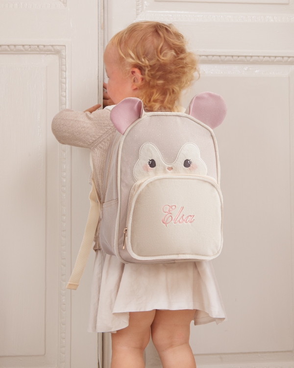 Barnesryggsekk med personlig broderi