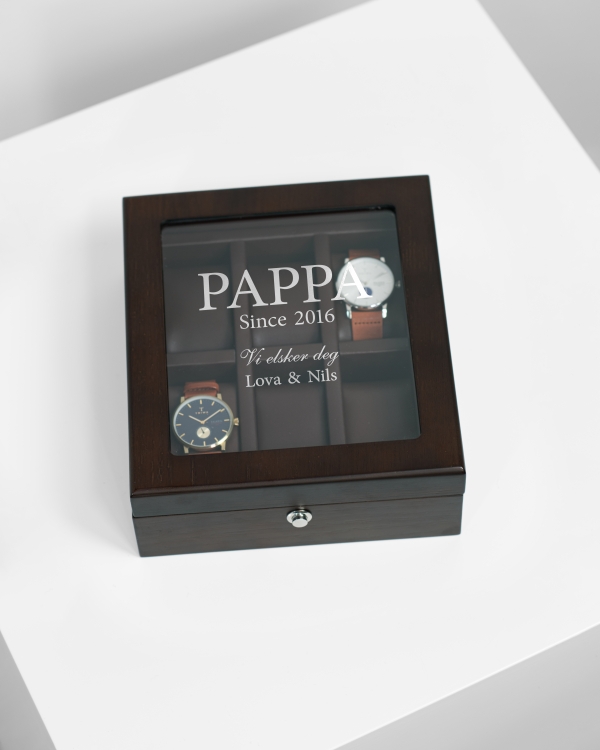 Watch Box Brown - Father's Day