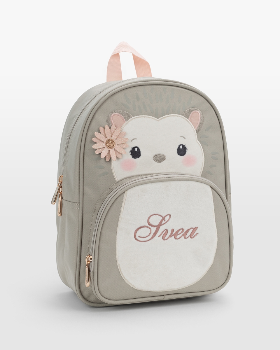 Barnesekken med navn - Hedgehog ECO